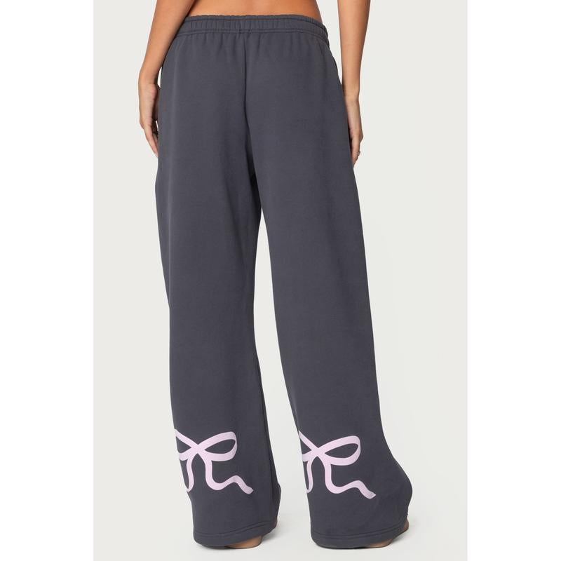 Bonney Bow Detail Sweatpants