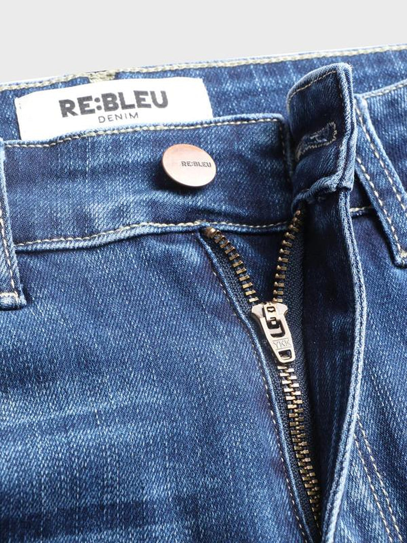 Ultimate Tummy Control Bootcut Flare Jeans - Mid Waist Denim with Flared Legs for Comfort and Style