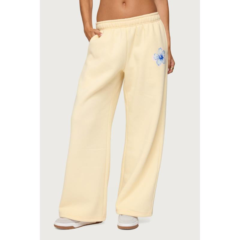 Tropical Bloom Sweatpants